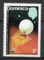 DOMINIQUE - 1973 - Yt n 350 - N** - 100 ans Organisation Mondiale Mtorologiqu