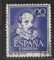 Espagne - 1950 - YT n 801  oblitr