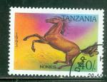 Tanzanie 1993 Y&T 1436 oblitr Faune - Cheval