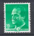 Espagne - 1989 - Yt n 2626 - Ob - Juan Carlos 15 pta vert jaune