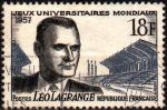 FRANCE - 1957 - Y&T 1120 - Lo Lagrange (1900-1940) - Oblitr