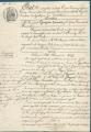 Acte du 7 avril 1858 sur papier timbr TIMBRE IMPERIAL 35c