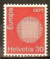 SUISSE N°855* (Europa 1970) - COTE 0.50 €