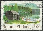Finlandia 1977.- Vieja Sauna. Y&T 775. Scott 567. Michel 810y.