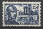 FRANCE 1956 YT N 1052 OBL COTE 0.50 COLONEL DRIANT