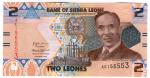 **   SIERRA LEONE     2  leones  2022   p-35a    UNC