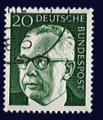 RFA 1970 - Y&T 507 - oblitr - 3 prsident fdral Dr Gustav Heinemann