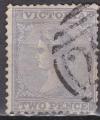 VICTORIA (Australie) N 42c de 1863 oblitr (varit de filigrane) cot 7