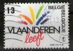 **   BELGIQUE    13 F  1988  YT-2278  " Vlaanderen Leeft "  (o)  ***  