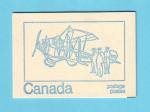 CANADA CARNET COMPLET BOOKLET AVION 1970 / MNH**