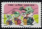 France 2020 Carnet Vacances Espace soleil liberté Onzième timbre Y&T 1883
