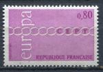 Timbre  FRANCE  1971  Neuf *  N 1677   Y&T   Europa 1971