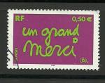 France timbre oblitr n3637 anne 2004 Timbres de Messages