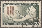 france - n 1379  obliter - 1963