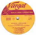 EP 33 RPM (7")  Maurice Chevalier  "  Ah, si vous saviez  "