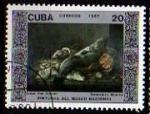 Cuba 1987 - Peinture : nature morte par Isaac van Duynen, 20 c - YT 2750 
