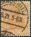 Alemania 1920-22.- Germania. Y&T 120. Scott 119. Michel 141.