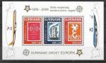 2006 SURINAM 1799-801+ BF 103** Cinquantenaire Europa, timbre sur timbre, avions