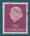 Pays-Bas N609 Reine Juliana 75c lilas oblitr
