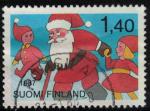 Finlande 1987 Santa Claus with Christmas Dwarfs Pre Nol avec des Lutins SU