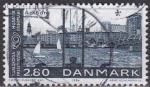 DANEMARK N 872  de 1986 oblitr 