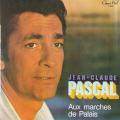 EP 45 RPM (7")  Jean-Claude Pascal  "  Aux marches du palais  "