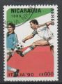 NICARAGUA N PA 1280 o Y&T 1989 Italia 90 Coupe du Monde