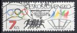 TCHECOSLOVAQUIE N° 2569 o Y&T 1984 90 Anniversaire du comité Olympique internati