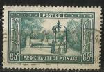 Monaco 1933; Y&T n 124; 65c vert-bleu, Palais princier