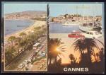 CPM  CANNES  Multi-vues voitures cars NSU Renault Simca