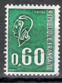 France Bquet 1974; Y&T n 1815; 0,60 vert, taille-douce; Marianne