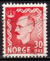 EUNO - 1951 - Yvert n 326A - Roi Haakon VII