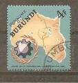 BURUNDI 1965 Y T N  162 oblitr 