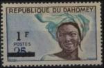 Dahomey (Rp.) 1965 - Jeune fille du Sud, surcharg - YT 231 **