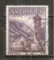 Andorre espagnol N Yvert 56 - Edifil 63 (oblitr)