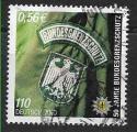 2001 ALLEMAGNE 2053 oblitr, cachet rond, police frontalire
