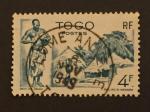 Togo 1947 - Y&T 247 obl.