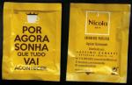 Portugal Sachet Sucre Sugar Cafs Nicola Por Agora Sonha que Tudo vai Acontecer