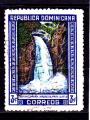 Timbre Rpublique Dominicaine Oblitr / 1946 / Cascade De Jimenoa