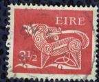 Irlande 1971 Oblitr Used Art Irlandais Broche septime sicle Chien Stylis SU