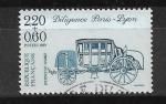 N  2577 journe du timbre Diligence Paris--Lyon 1989