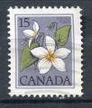 Timbre CANADA  1979  Obl  N 712  Y&T  Fleur 