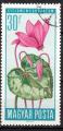 EUHU - 1966 - Yvert n 1802 - Cyclamen alpin (Cyclamen purpurascens)