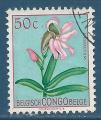Congo Belge N307 Fleur - angraecum 50c oblitr