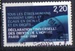  timbre FRANCE 1988 - YT 2559 - DECLARATION Universelle des DROITS de l'HOMME