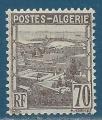 Algrie N164 Vue d'Alger 70c brun-noir neuf**