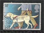 Great Britain - Scott 937   dog / chien