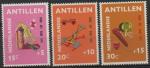 Antilles nerlandaises : n 424  426 x neufs avec trace de charnire, 1971