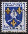 FRANCE N 1005 o Y&T 1954 Armoiries des provinces (Saintonge)