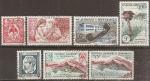 nouvelle-caledonie - n 295  301  serie complete oblitere - 1959